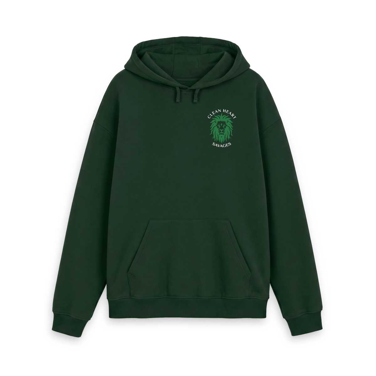 Evergreen Printed Hoody Front