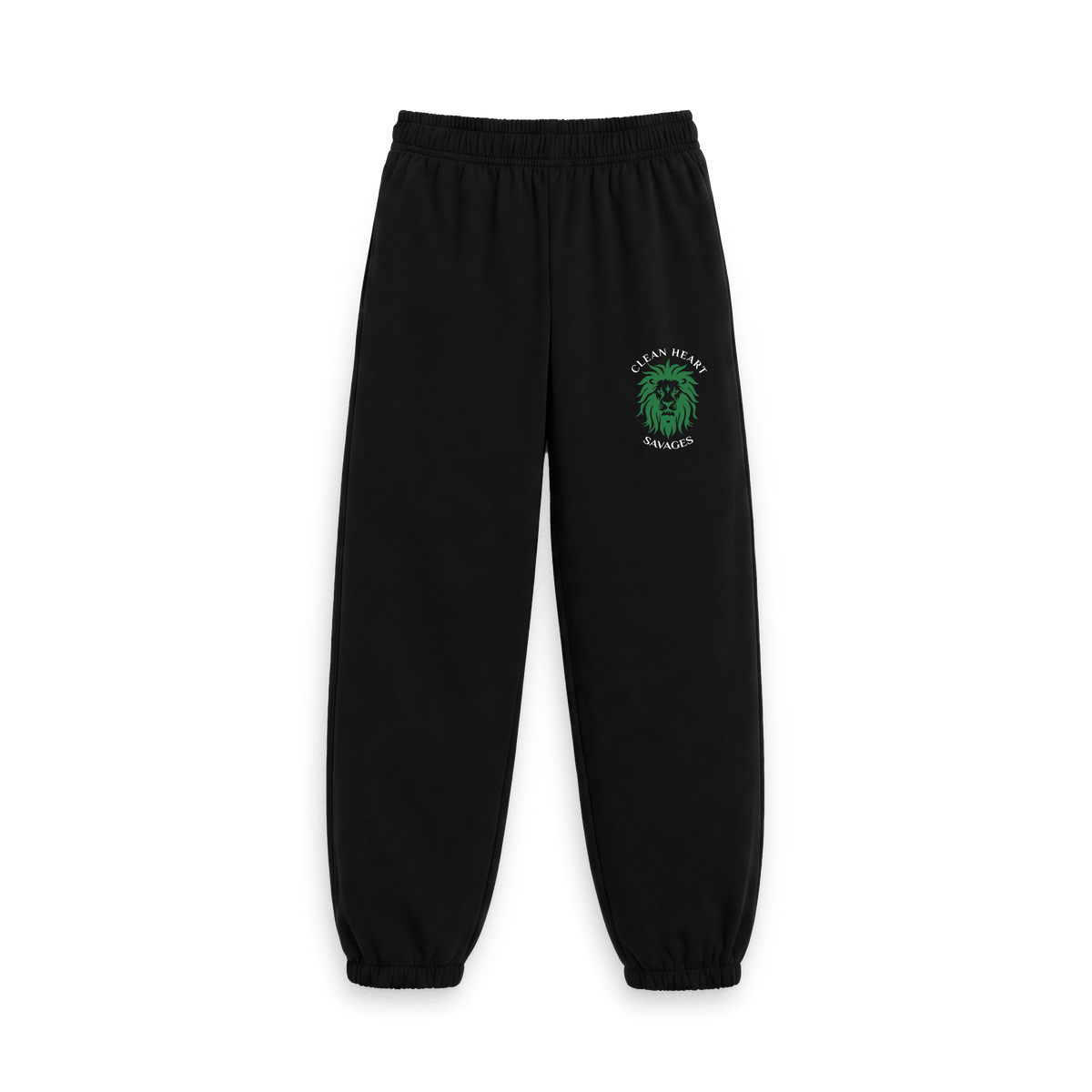 Black Joggers Front