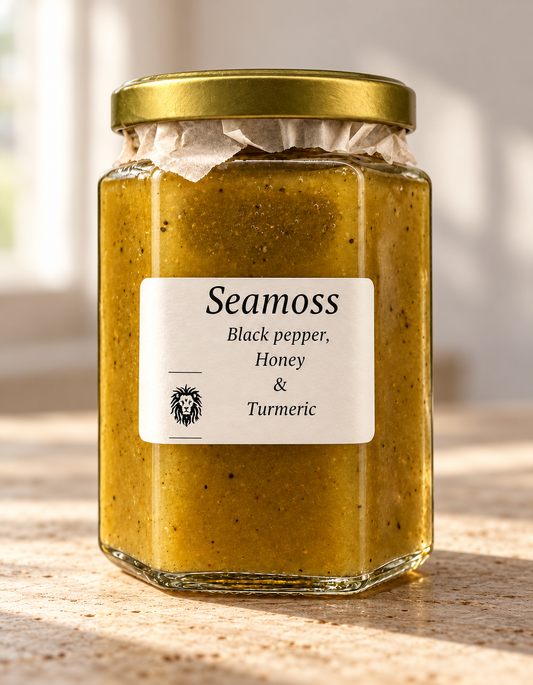 Black Pepper, Honey & Turmeric Seamoss
