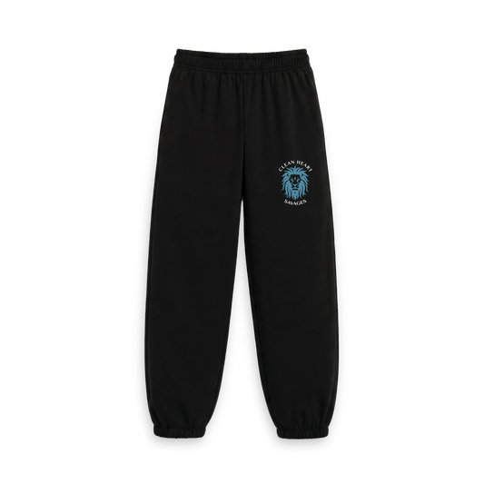 Black Joggers Front