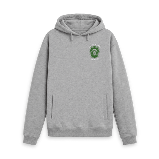 Light Heather Printed Hoody Front